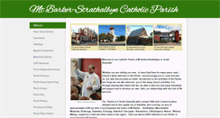 Desktop Screenshot of barkerstrathcatholic.com